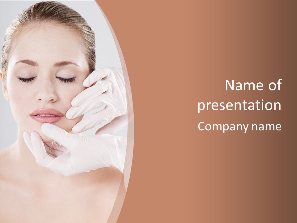 Treatment Clean S PowerPoint Template