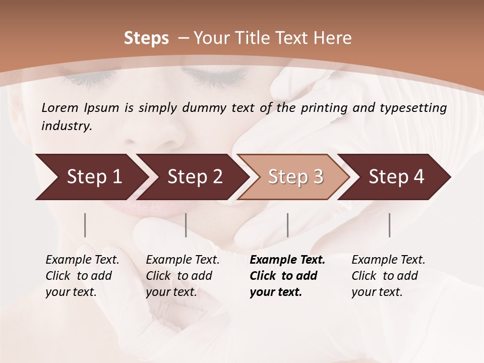 Treatment Clean S PowerPoint Template