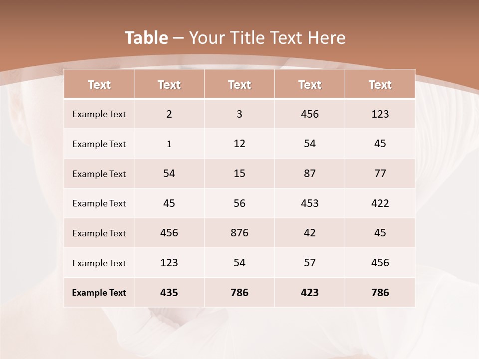 Treatment Clean S PowerPoint Template