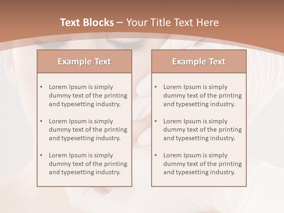 Treatment Clean S PowerPoint Template
