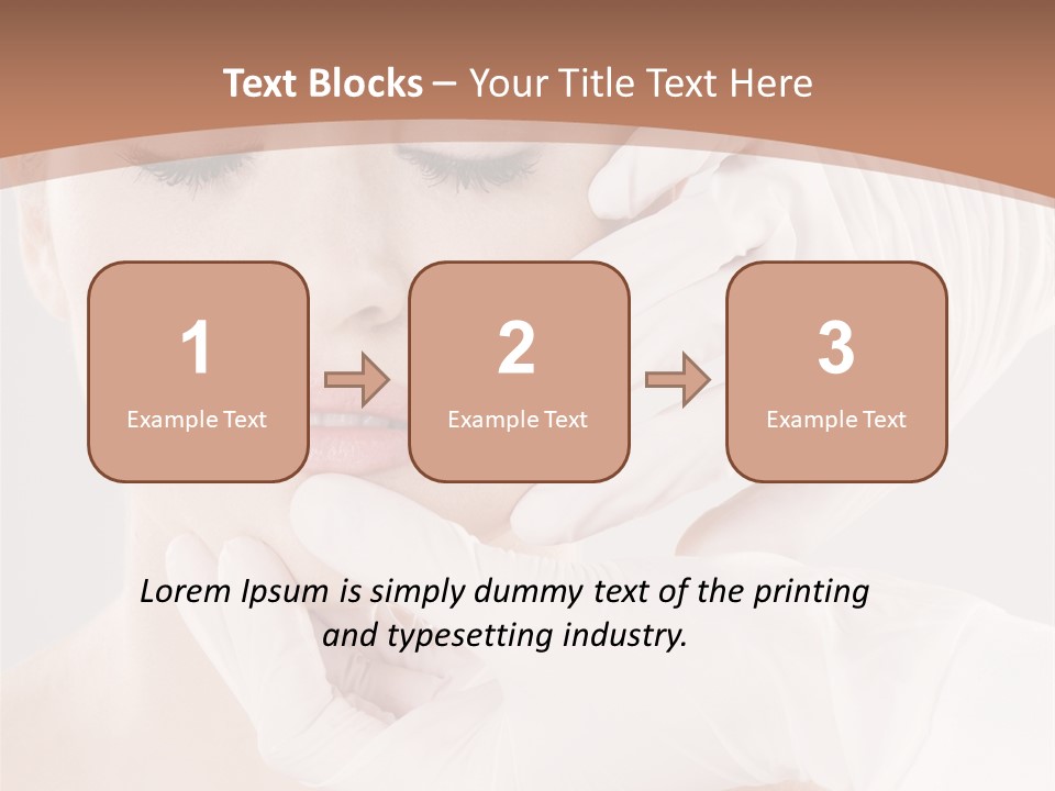 Treatment Clean S PowerPoint Template