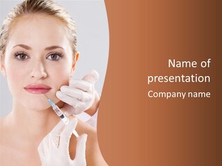 Fresh Professional Lady PowerPoint Template