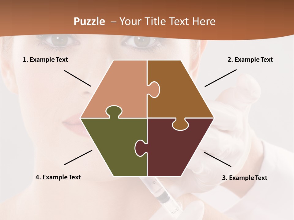 Fresh Professional Lady PowerPoint Template