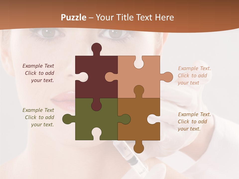 Fresh Professional Lady PowerPoint Template