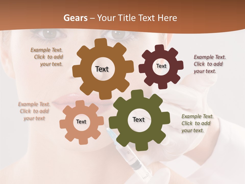 Fresh Professional Lady PowerPoint Template