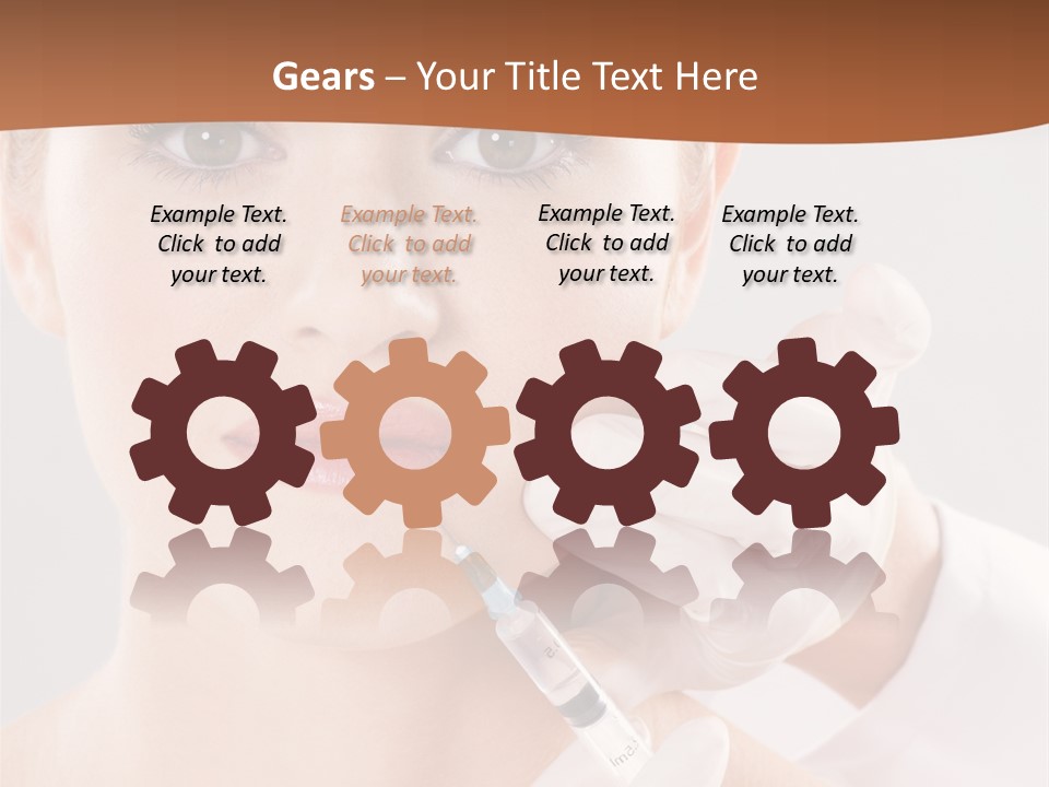 Fresh Professional Lady PowerPoint Template