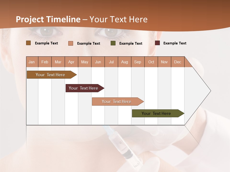 Fresh Professional Lady PowerPoint Template