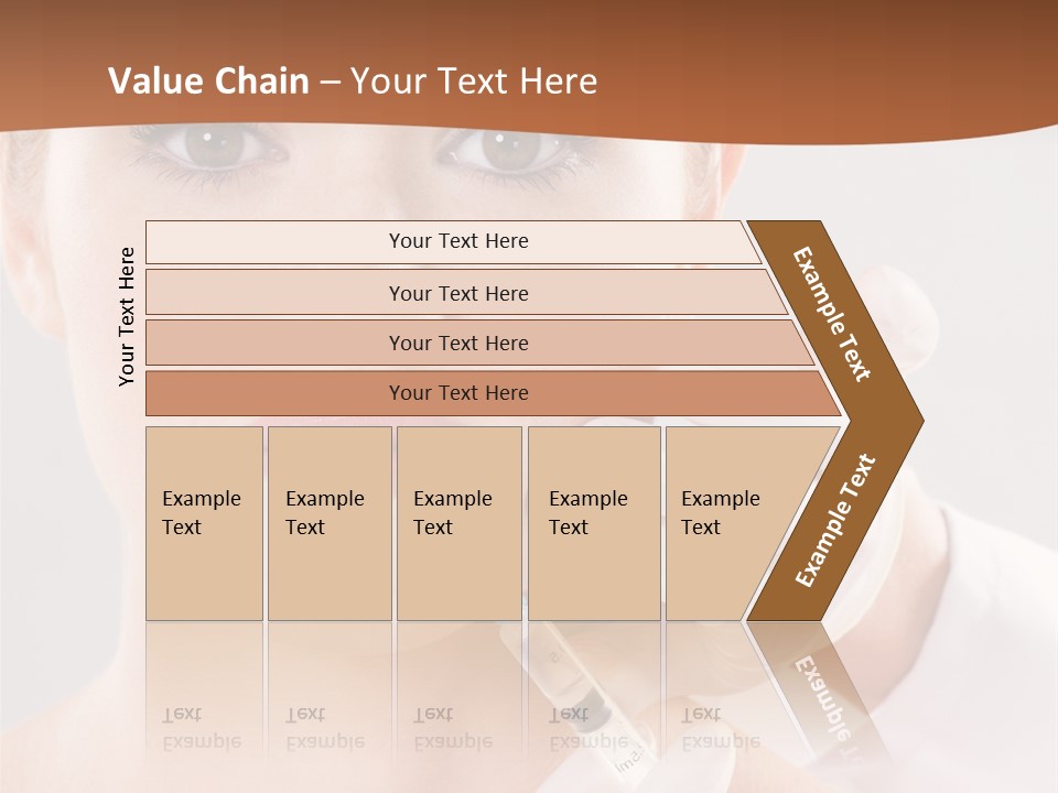 Fresh Professional Lady PowerPoint Template