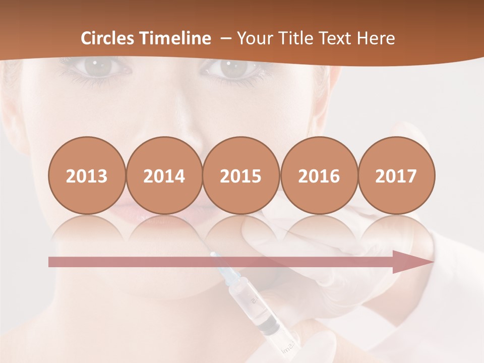 Fresh Professional Lady PowerPoint Template