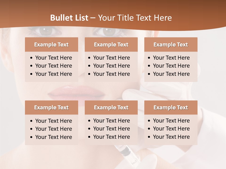 Fresh Professional Lady PowerPoint Template