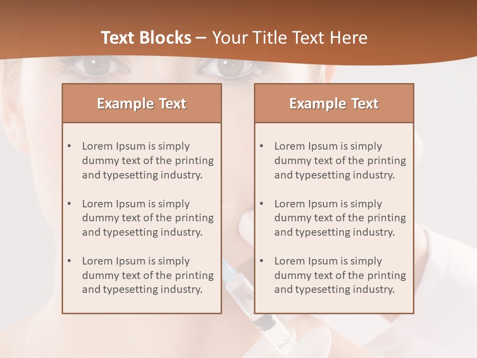 Fresh Professional Lady PowerPoint Template