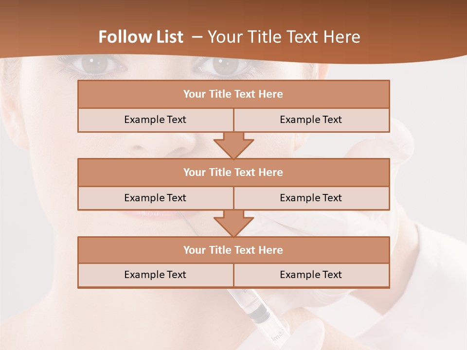 Fresh Professional Lady PowerPoint Template