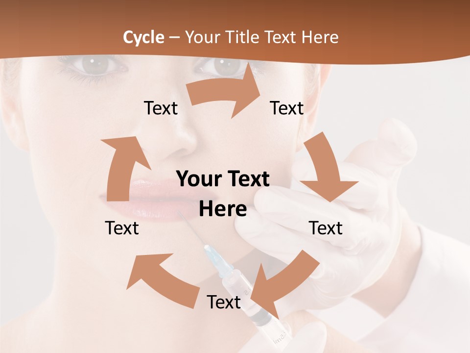 Fresh Professional Lady PowerPoint Template