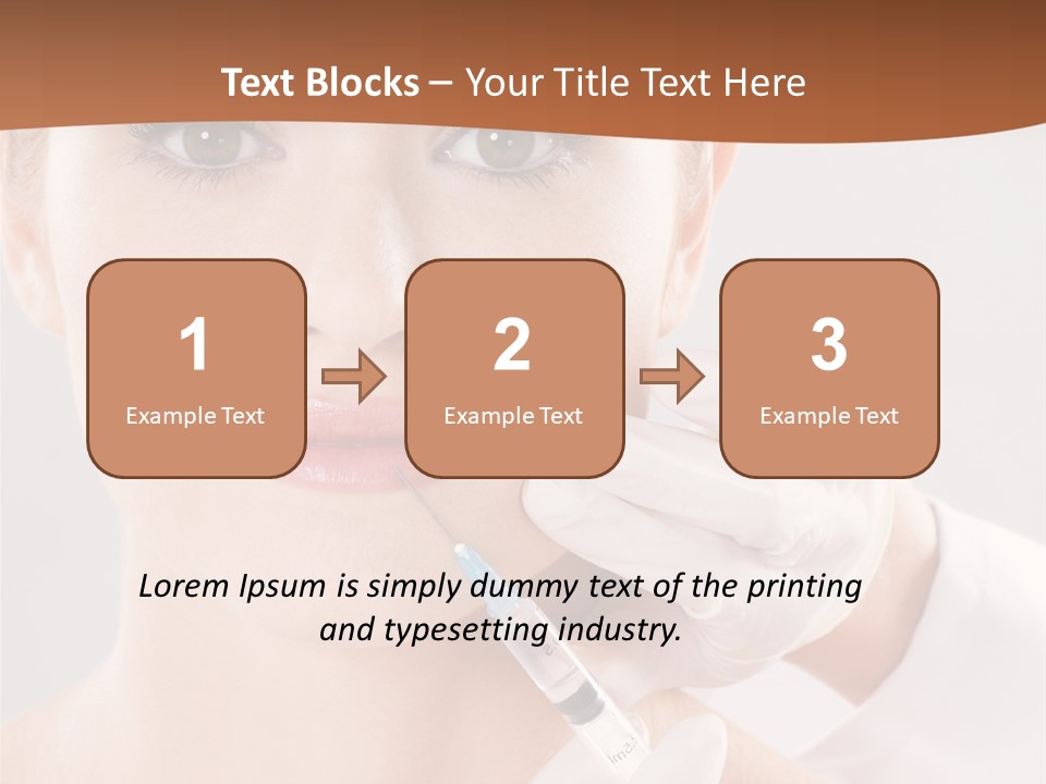 Fresh Professional Lady PowerPoint Template