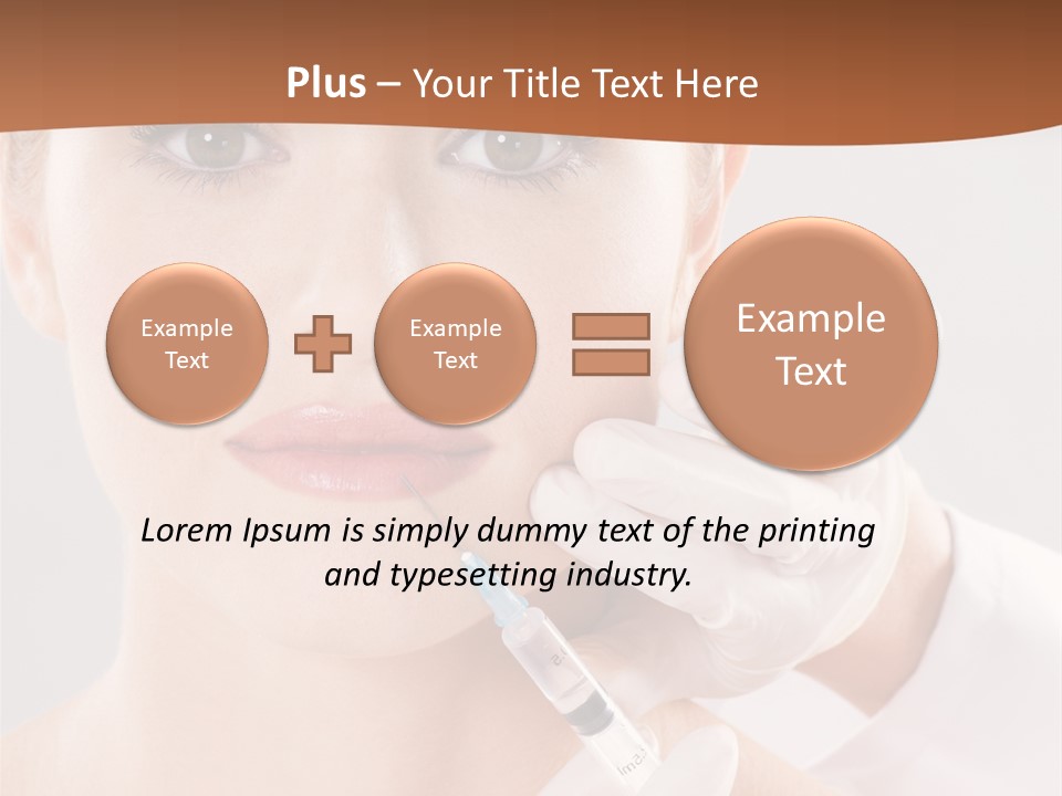 Fresh Professional Lady PowerPoint Template