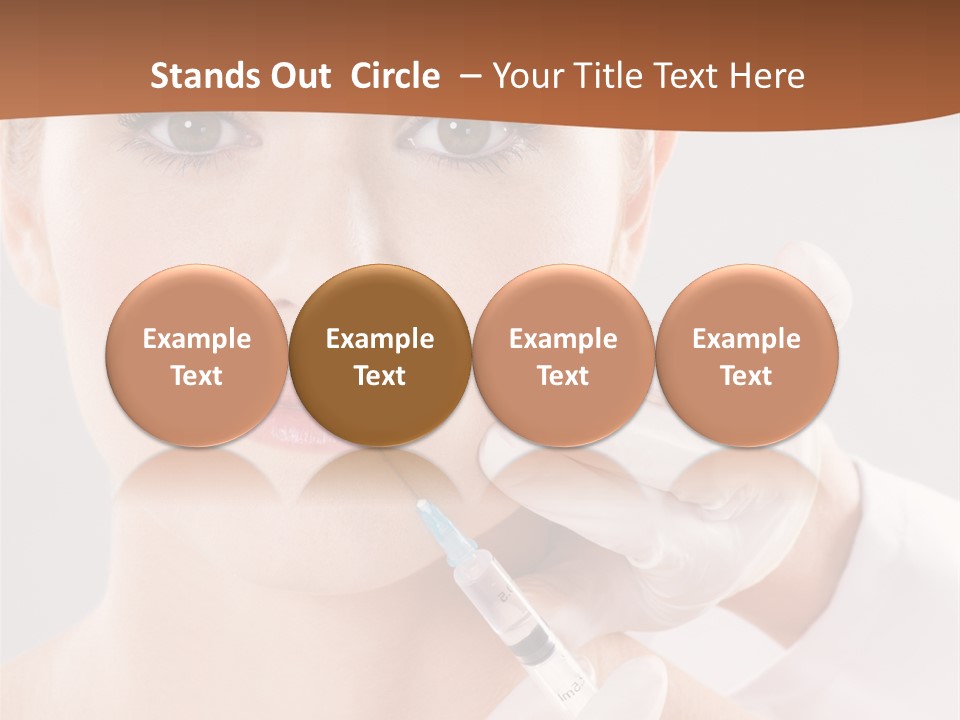 Fresh Professional Lady PowerPoint Template