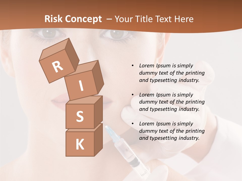 Fresh Professional Lady PowerPoint Template