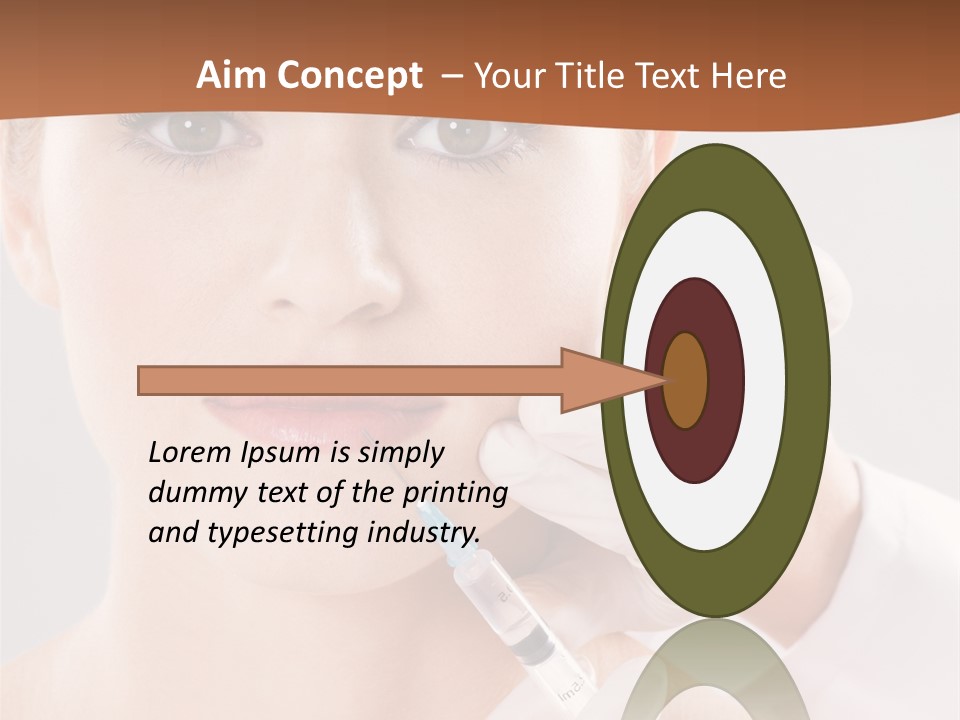 Fresh Professional Lady PowerPoint Template