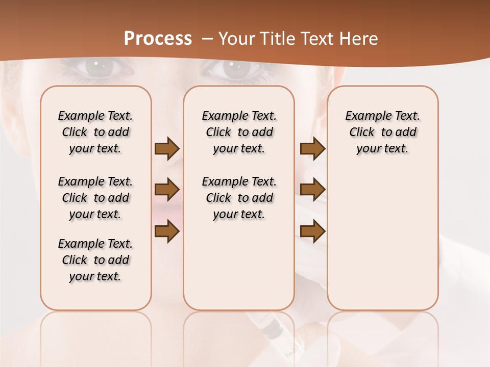 Fresh Professional Lady PowerPoint Template