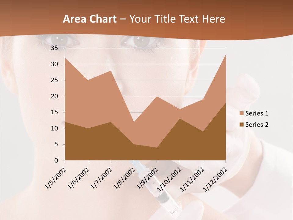 Fresh Professional Lady PowerPoint Template