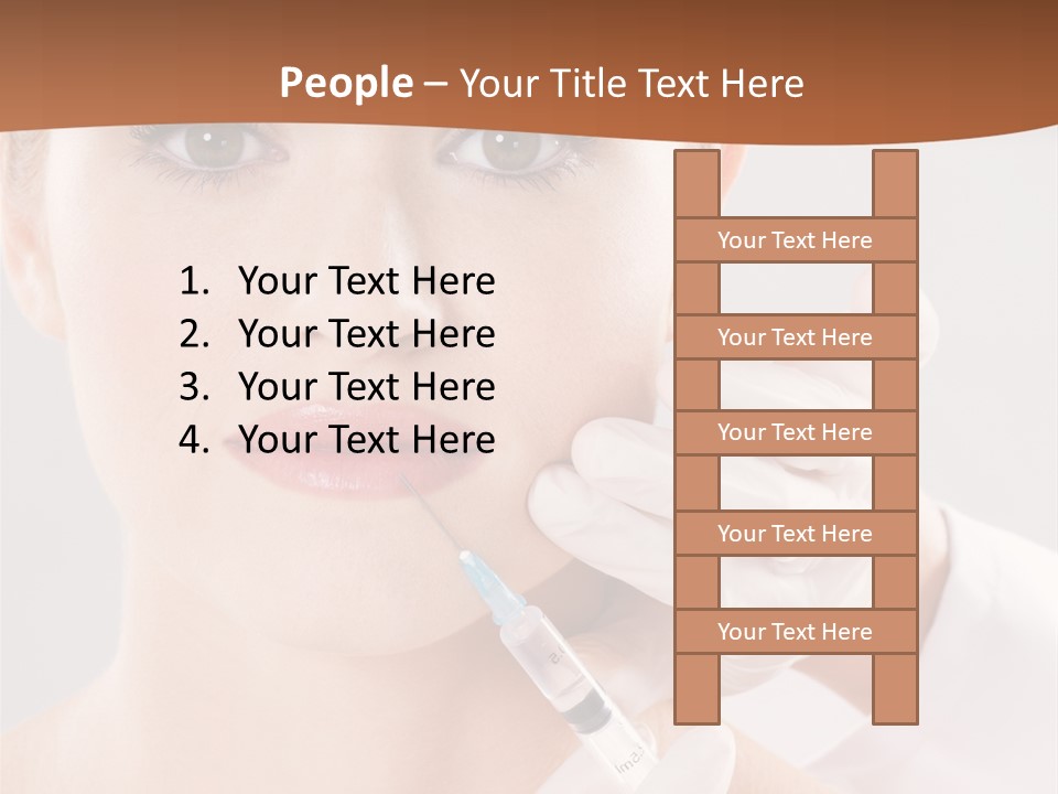 Fresh Professional Lady PowerPoint Template