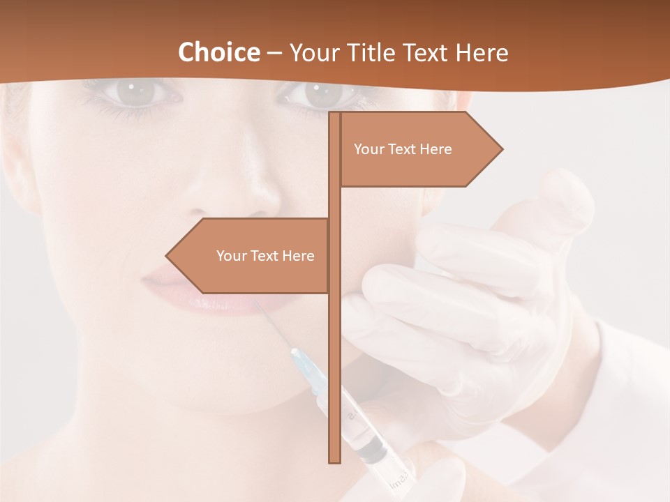 Fresh Professional Lady PowerPoint Template