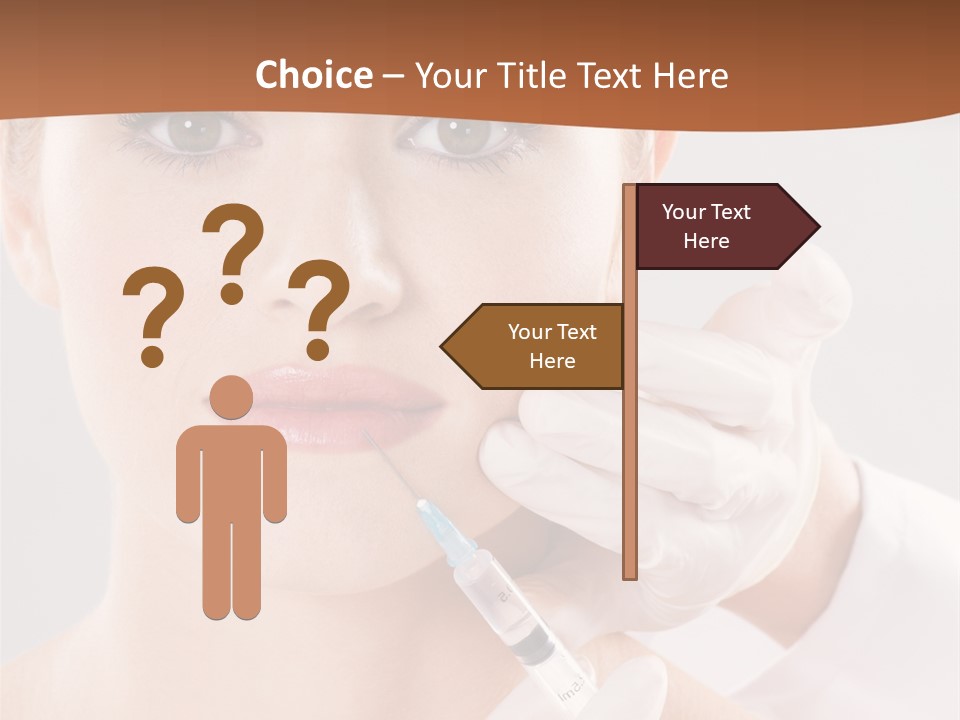 Fresh Professional Lady PowerPoint Template