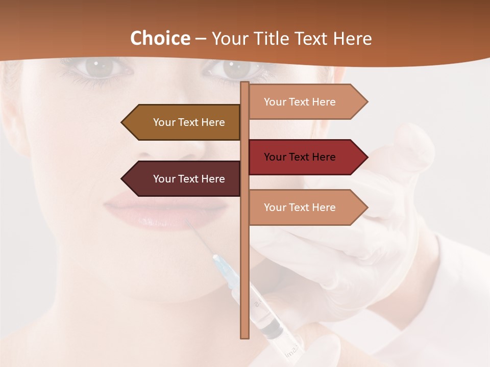 Fresh Professional Lady PowerPoint Template