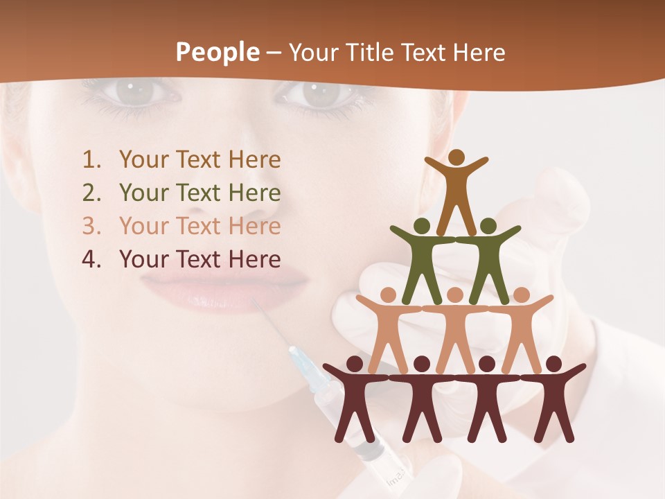 Fresh Professional Lady PowerPoint Template