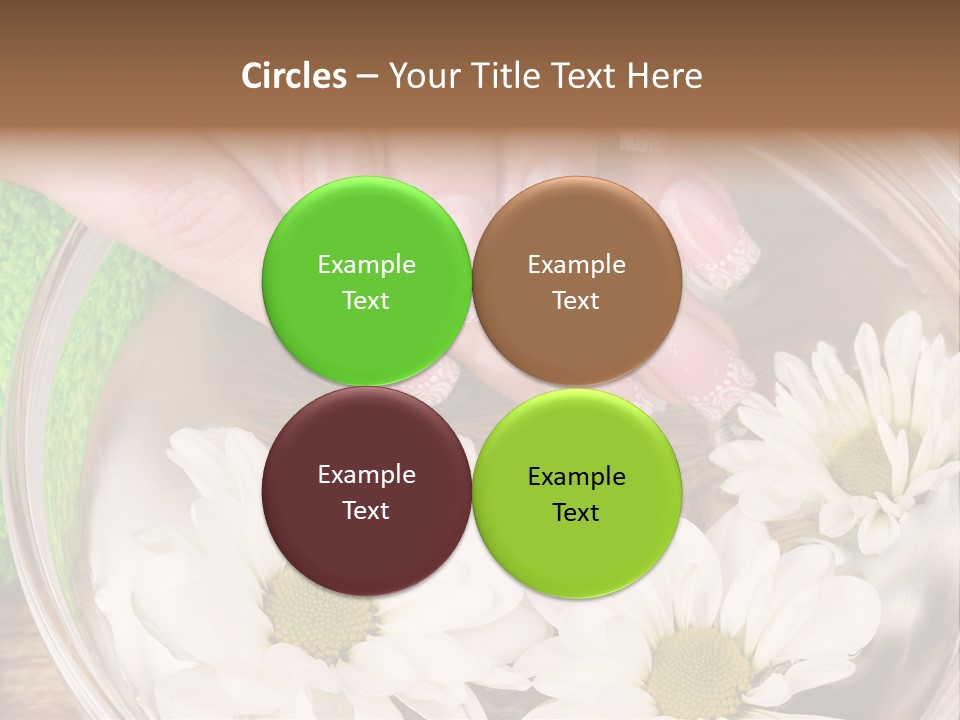 Yellow Closeup  PowerPoint Template