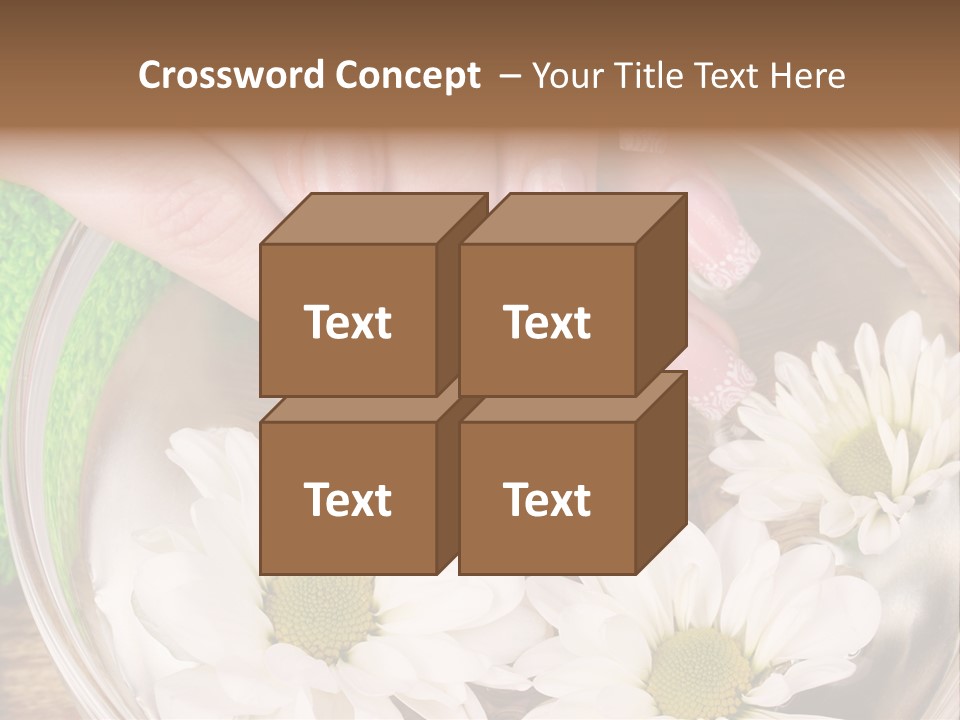 Yellow Closeup  PowerPoint Template