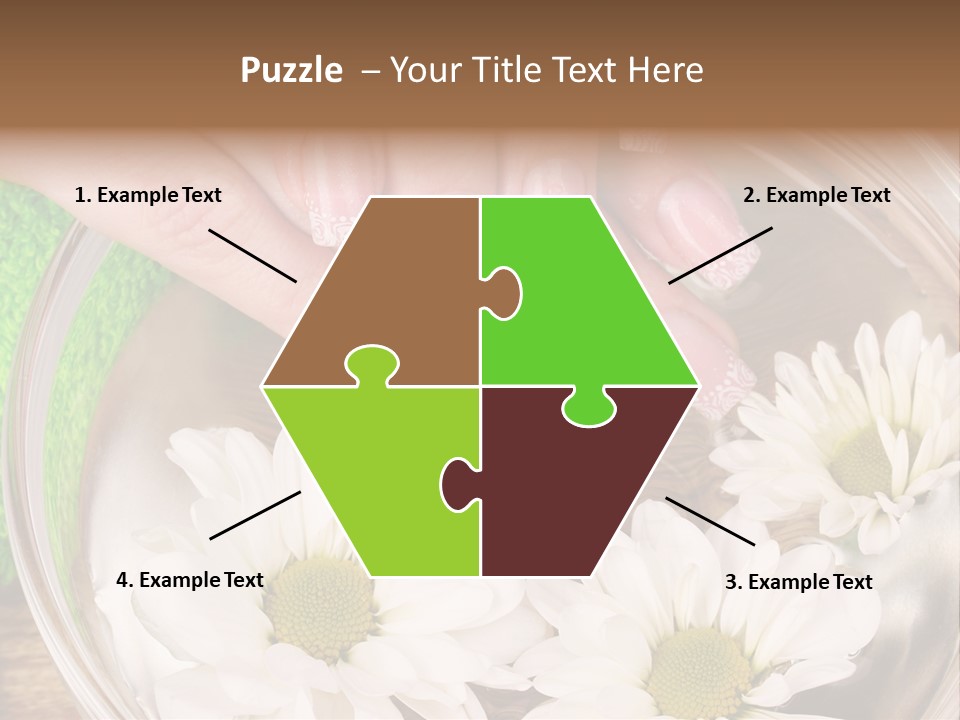 Yellow Closeup  PowerPoint Template