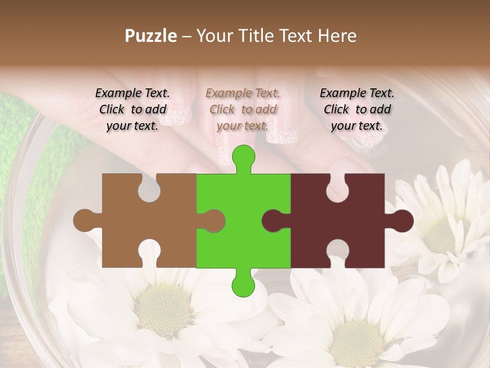 Yellow Closeup  PowerPoint Template