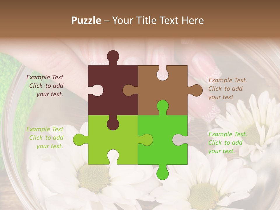 Yellow Closeup  PowerPoint Template