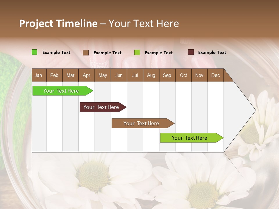 Yellow Closeup  PowerPoint Template