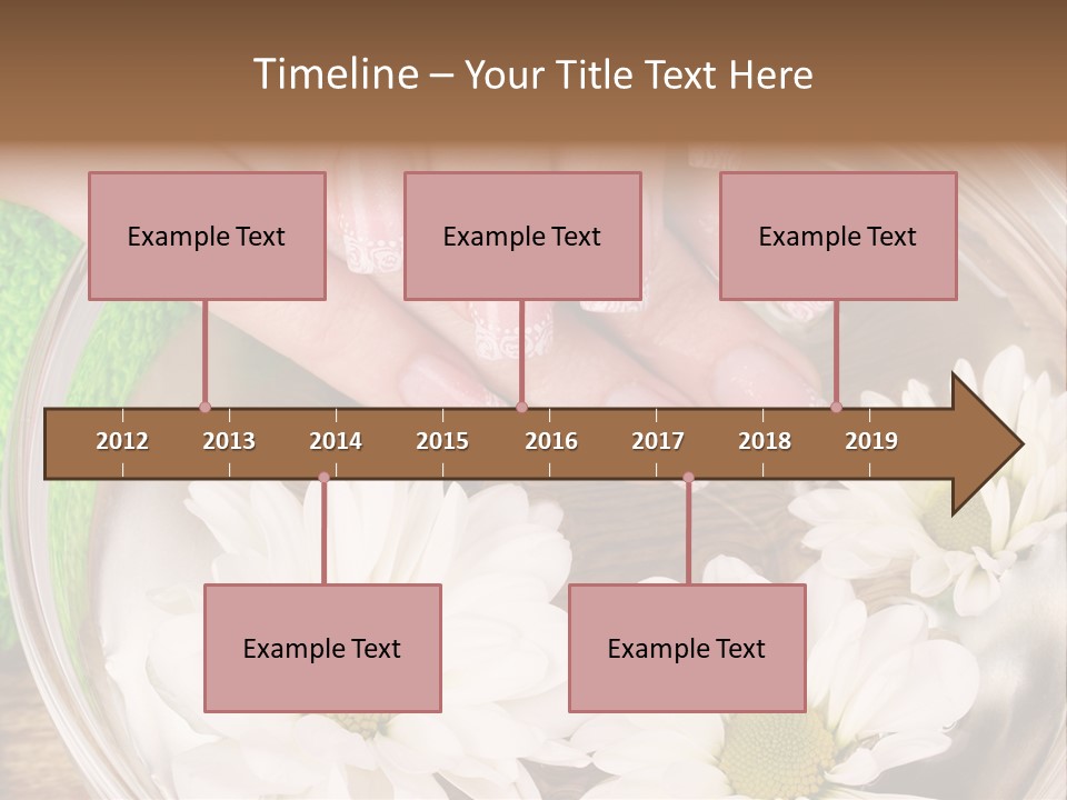 Yellow Closeup  PowerPoint Template