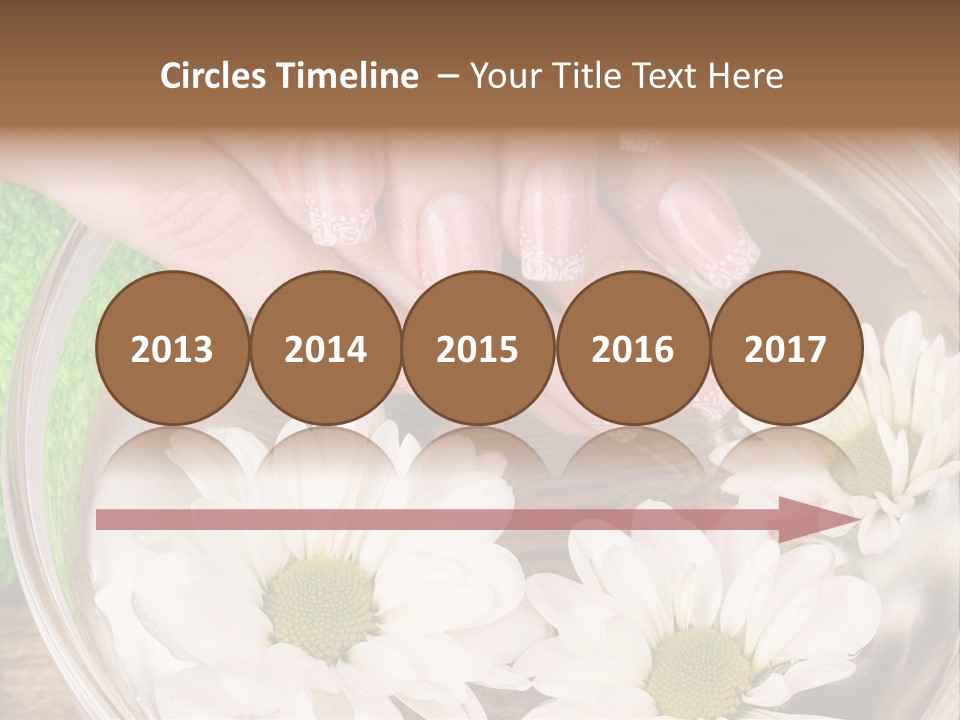 Yellow Closeup  PowerPoint Template