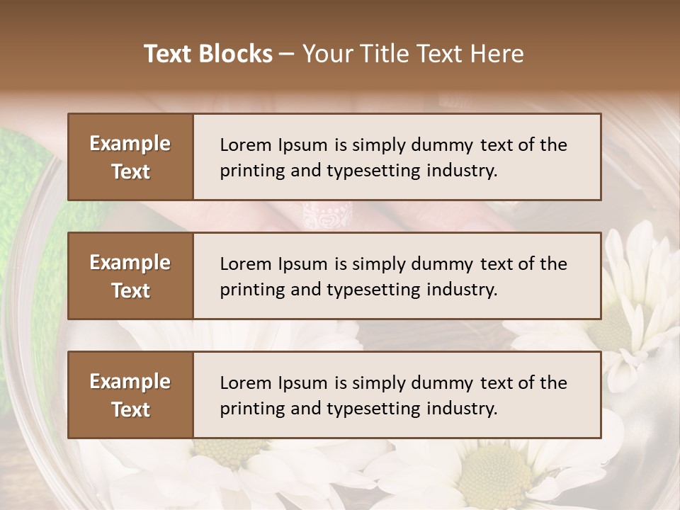Yellow Closeup  PowerPoint Template