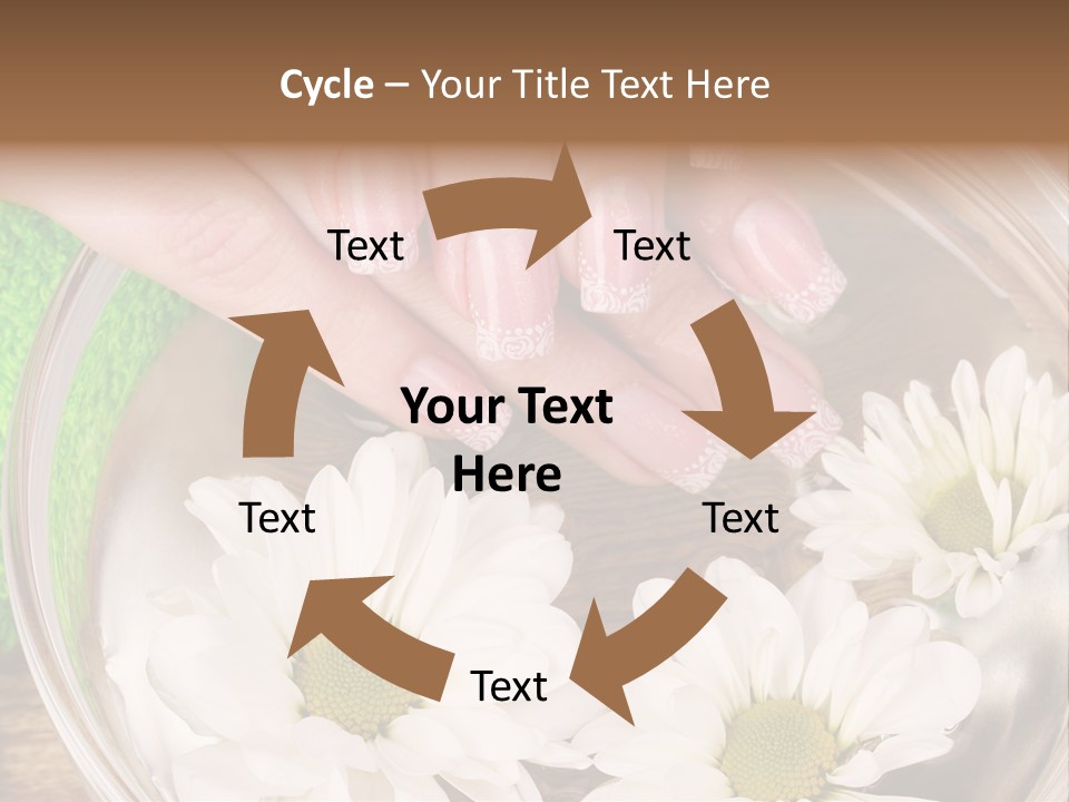 Yellow Closeup  PowerPoint Template