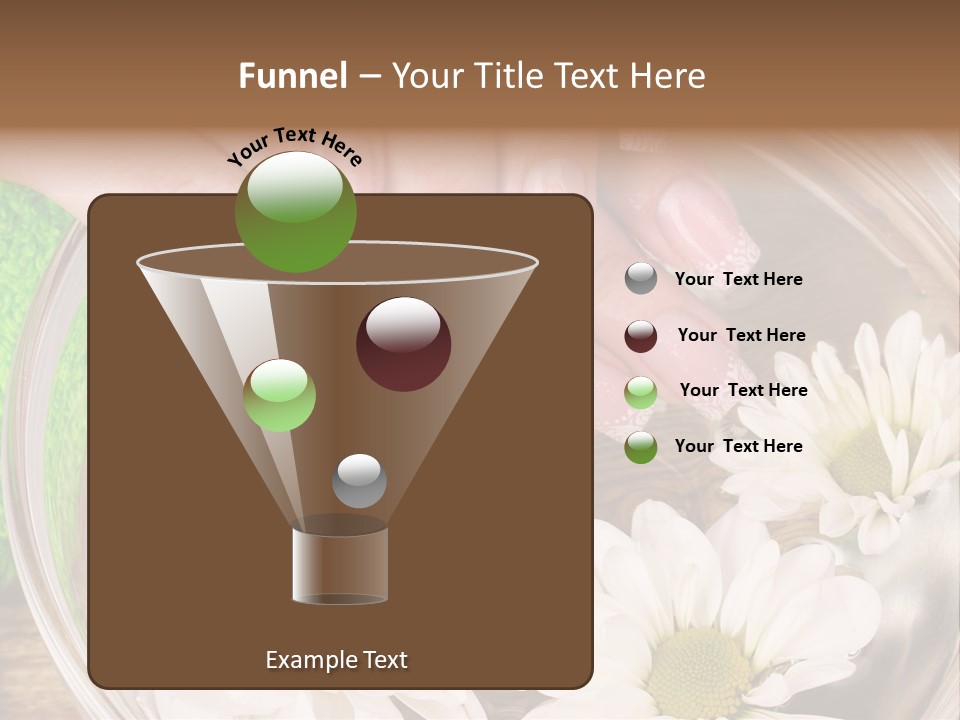 Yellow Closeup  PowerPoint Template