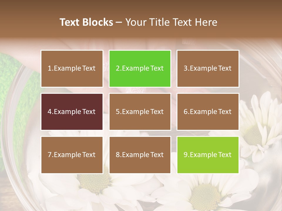 Yellow Closeup  PowerPoint Template