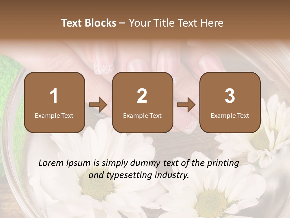 Yellow Closeup  PowerPoint Template