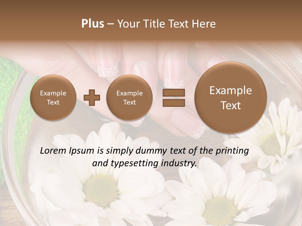 Yellow Closeup  PowerPoint Template