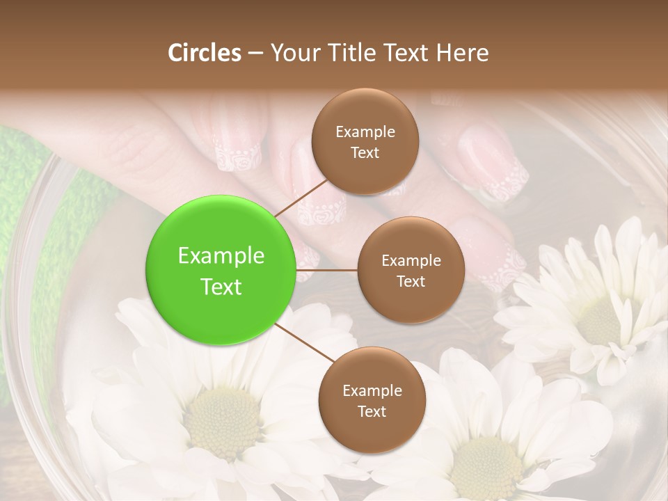 Yellow Closeup  PowerPoint Template