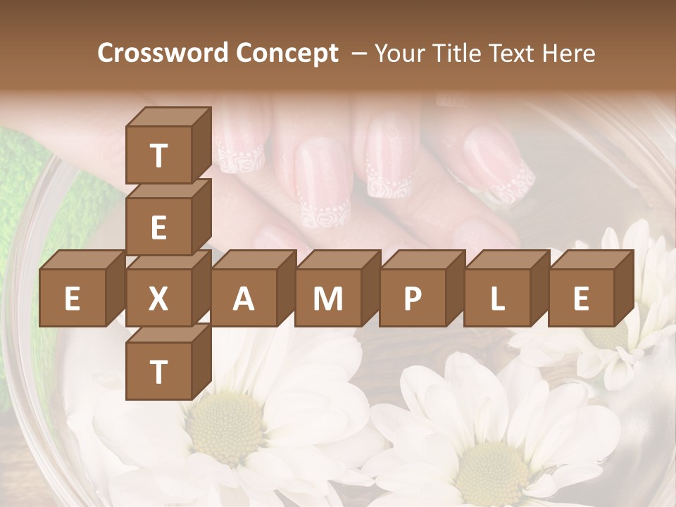 Yellow Closeup  PowerPoint Template