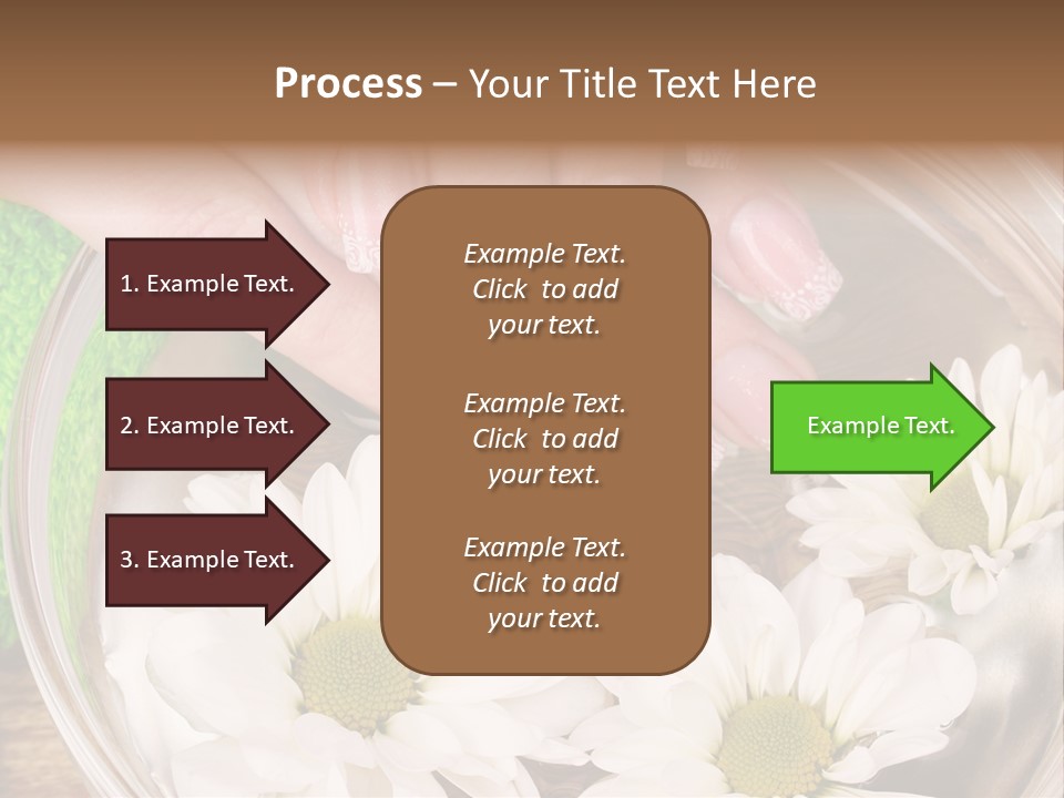 Yellow Closeup  PowerPoint Template