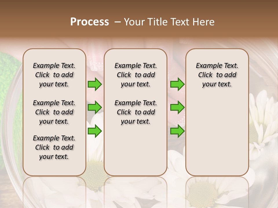 Yellow Closeup  PowerPoint Template