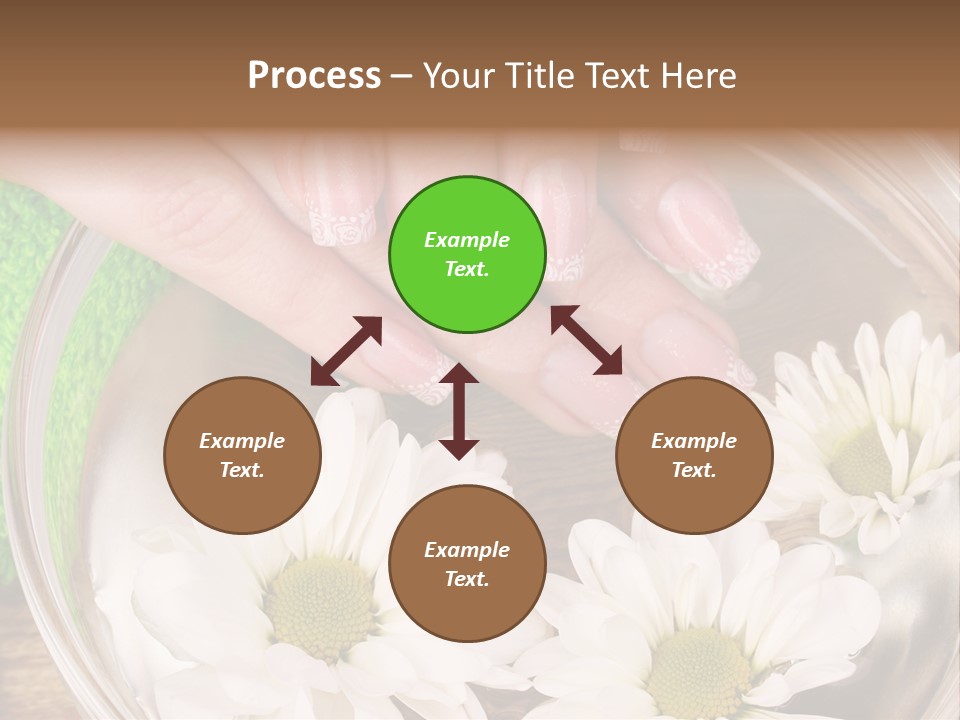 Yellow Closeup  PowerPoint Template