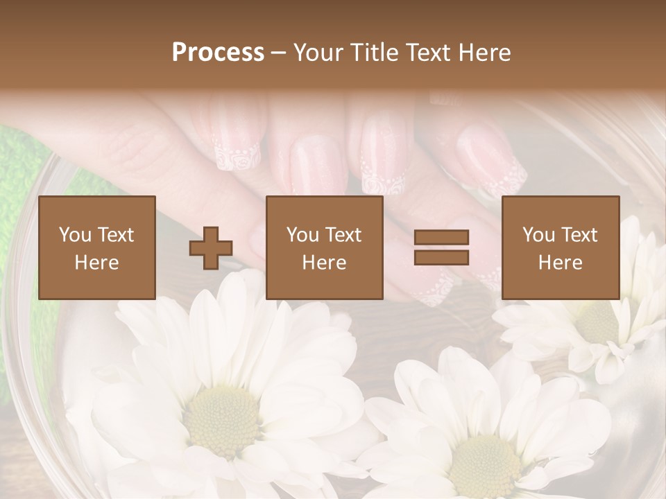 Yellow Closeup  PowerPoint Template