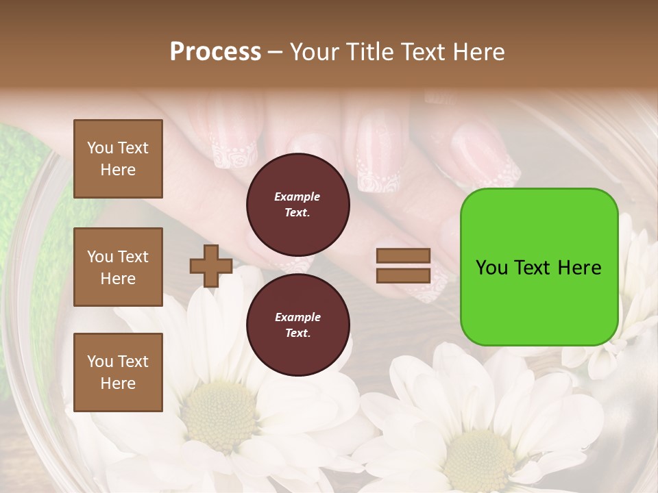 Yellow Closeup  PowerPoint Template